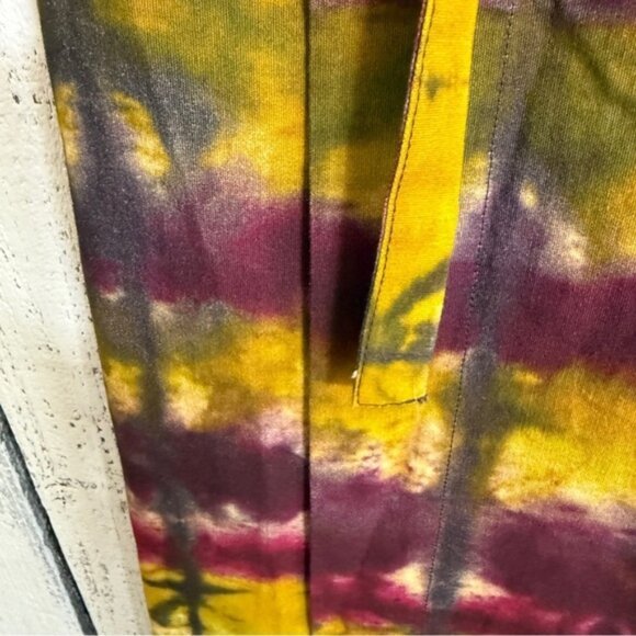 Anthropologie TINY Tie Dye Wrap Skirt Size XL Boho Hippie Cottage Unique Nature - Picture 9 of 11